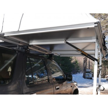 Galerie de toit pour tente de toit en acier 220 cm 4x4 utilitaires 