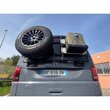Porte roue / porte tout sur hayon pour VW T6-T6.1 - N4 OffRoad